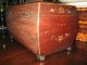 1800s Antique Fabulous Rare Serpent Lion Rosewood Tea Caddy Nr Boxes photo 5