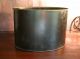 Wonderful Oval Toleware Metal Container/planter/colors Intact Toleware photo 3