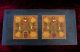 Vintage Pennsylvania Naive Style Hand Painted Decorative Wooden Miniature Chest Boxes photo 5
