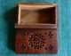 Vintage Hand Carved Wood Box India Boxes photo 3