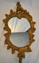 Antique Gilt Gold French Louis Ixv Style Mirror Carved Wood Gold Gesso Mirrors photo 1