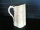 Mistletoe Jug Pitcher Brownfield Victorian Large Relief Moulded Pitchers photo 1