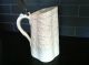 Mistletoe Jug Pitcher Brownfield Victorian Large Relief Moulded Pitchers photo 2