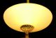 Fantastic German Art Deco Desk Lamp/chandelier,  Brass,  Completely Restored Lamps photo 5
