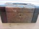 Antique Decorative Carved Wood Jewelry Box With Floral Beads Tapestry Art Work Boxes photo 4