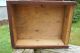 Antique Sliding Lid Document Or Candle Box Paint All Sides 19c Boxes photo 5