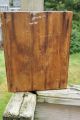 Antique Sliding Lid Document Or Candle Box Paint All Sides 19c Boxes photo 7