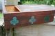 Antique Sliding Lid Document Or Candle Box Paint All Sides 19c Boxes photo 8