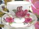 Tuscan Tea Cup And Saucer Duo Camellia Pattern Hpt Flowery Cups & Saucers photo 9
