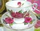 Tuscan Tea Cup And Saucer Duo Camellia Pattern Hpt Flowery Cups & Saucers photo 8
