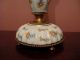 Circa 1940 ' S Cottage Style Hand Painted Porcelain Table / Dresser Lamps Lamps photo 8