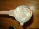 Old Antique Cast Iron Melt Melting Spoon Gold Mining Smelter Smelting Mines Metalware photo 2