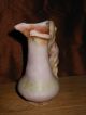 Antique Porcelain Pitcher,  Handle Is A Woman Must See Very Old Pitchers photo 5