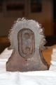 Antique Cr 1915 Cast Iron Chief Sitting Bull Bookend Native American Indian Rare Metalware photo 4