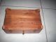 Rare Antique Wood Box/cedar Chest,  Dovetail Ends10 1/4 