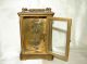 Antique Carriage Clock By A.  Stowall & Co. ,  Inc.  Made In France Clocks photo 1