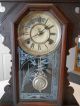 Antique Patented 1874 Waterbury Kitchen Shelf Mantle Clock Clocks photo 1