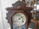 Antique Patented 1874 Waterbury Kitchen Shelf Mantle Clock Clocks photo 2