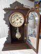 Antique Patented 1874 Waterbury Kitchen Shelf Mantle Clock Clocks photo 3