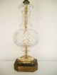 Crystal Table Lamps Gorgeous Hollywood Regency Vintage Lamps photo 1