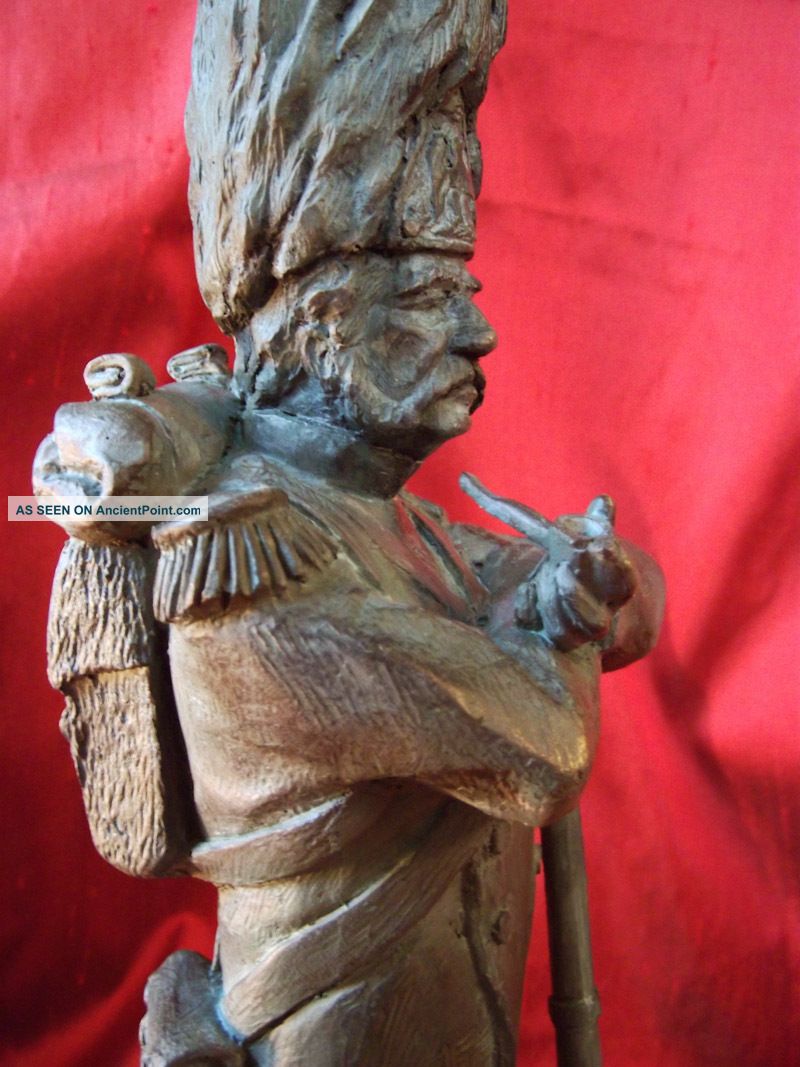 Napoleon Bust Army Imperial Grenadier Guard Sculpture Grognard Metalware photo