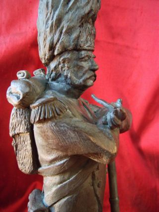 Napoleon Bust Army Imperial Grenadier Guard Sculpture Grognard photo
