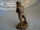 Antique Vienna Bronze Child Boy Scout Metalware photo 2