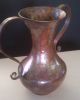 Mexican Copper Hand Hammered Vase Metalware photo 4