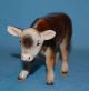 Vintage Porcelain Ceramic Pottery Darling Pair Beef Steer Cow Calf Figurines Figurines photo 3