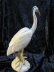Rosenthal Large Heron Figurine Artist Signed Meisel Han Painted 1935 Figurines photo 4