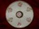Ca 1900 Antique Pm Bavaria Hand Painted Pink Rose Porcelain Gilded Plate Plates & Chargers photo 2