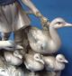 Gerold Porzellan Girl With Geese Figurines photo 3