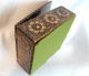 Example Of A Pyrography Box With Art Nouveau Lady - Nr Boxes photo 3
