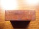 Stamp Box Stamp Case 2 Compartments,  Inlaid Maybe Mother Of Pearl Boxes photo 2