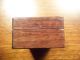 Stamp Box Stamp Case 2 Compartments,  Inlaid Maybe Mother Of Pearl Boxes photo 3