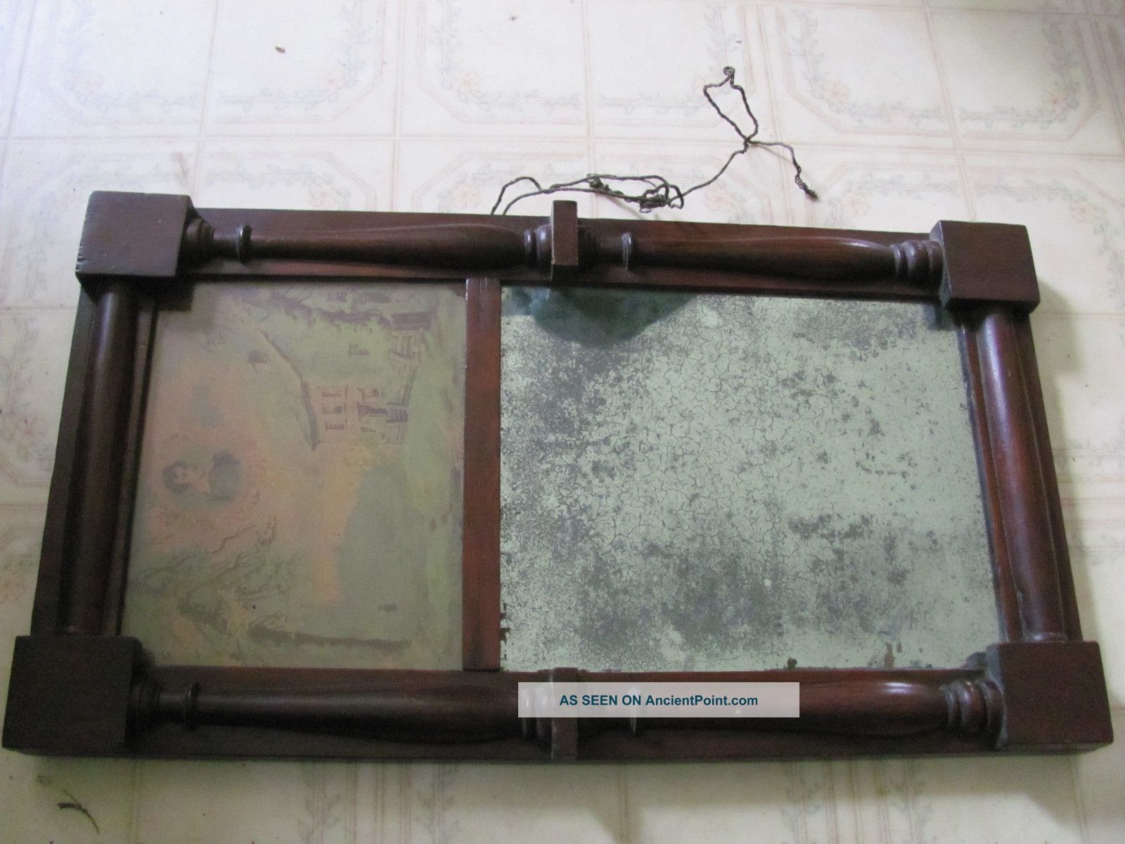 Antique Mirror - J.  Howard Payne - 