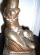 Victorian Upside Down Spelter Boudoir Or Circus Girl Lady Lamp Lamps photo 3