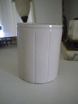 Antique W P Hartley Salt Glazed Crock Jam Jar photo