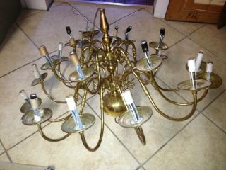 Brass Chandelier photo