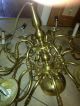 Brass Chandelier Lamps photo 2