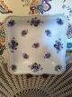 Antique White Porcelain Purple Violet Floral Dish Other photo 3