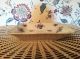 Antique White Porcelain Purple Violet Floral Dish Other photo 4