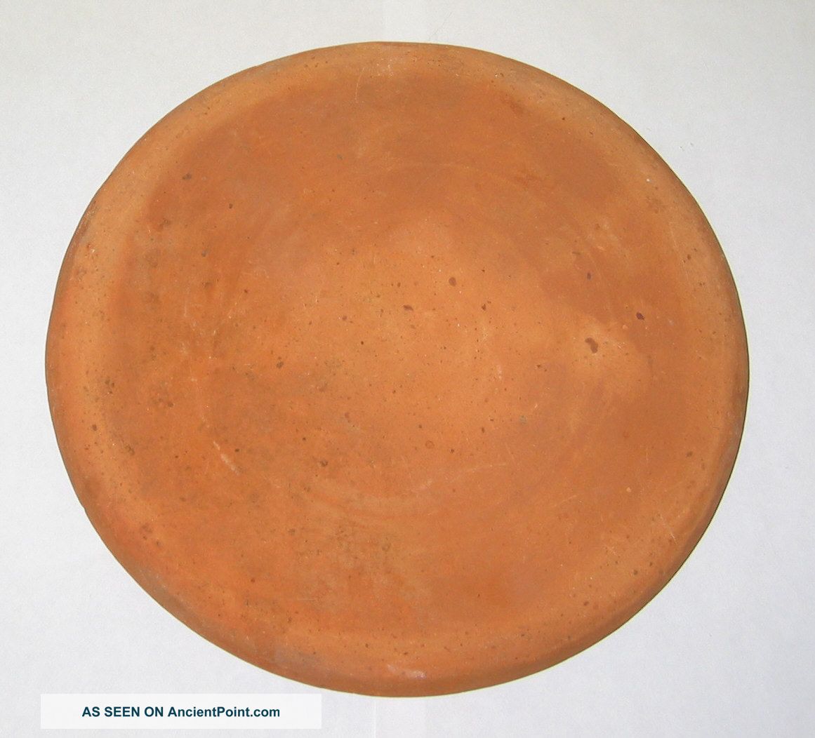 Antique Early Redware Crock Cover - 8.  25in Fgc C1800 ' S Matte Finish Crocks photo