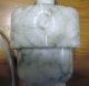 Vintage Antique Marble Boudoir Table Lamp Dainty Hand Carved Bedroom Trilight Lamps photo 1