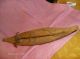 Small Antique Wooden Carved Canoe Carved Figures photo 1