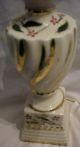 Vintage Boudoir Lamp; Ceramic; Carat Gold W/handpainted Accents; Christmas Like Lamps photo 1