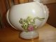 Vintage Porcelain Vase With Bird And Gold Vases photo 2