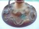 Antique Cast Iron Art Nouveau Lamp Lamps photo 5