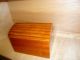 Antique Style Mahogany Wood Box Boxes photo 1