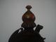 Antique 19c Bulgarian Folk Hand Made Wood Wine Flask Pitcher Jug Baklica Other photo 4